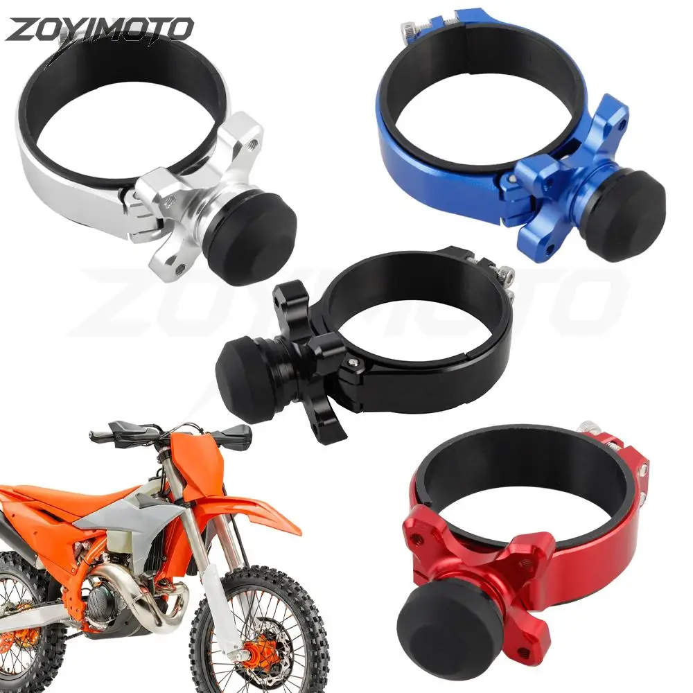 1 Set Motorcycle Holeshot Device Front Fork Launch Control Button Compatible with KTM SX SXF EXC Dirt Bike Motocross