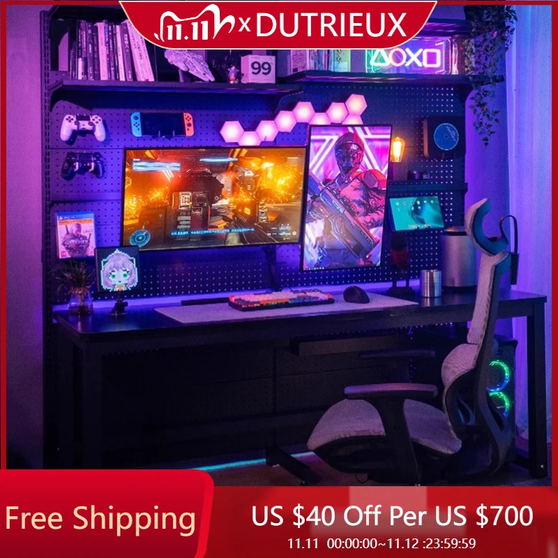 

Girl Electric Lifting Table Trendy Organizers Accessories Console Monitor Stand Table Storage Bedroom Escritorios Furniture