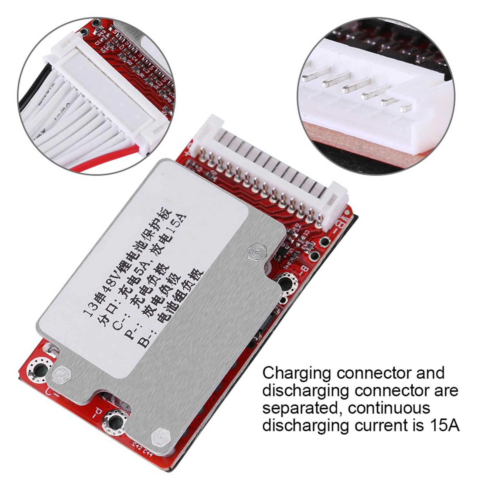13S Lithium Battery Protection Board For 48V 54 6V Lithium Ion Lithium Polymer Battery Pack Circuit Management Hardware