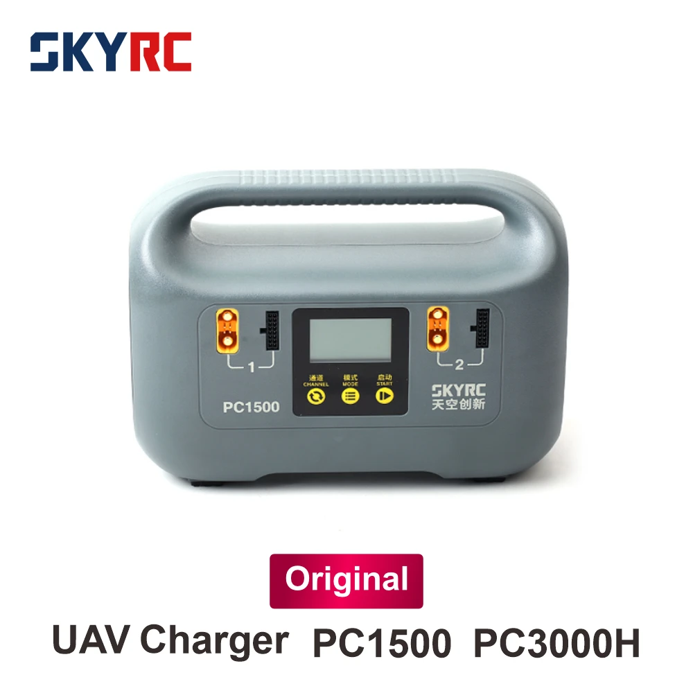 

SKYRC Original PC1500 PC3000H 20A 25A 60A Drone 12S 14S Lithium Battery Charger 4 Channel Output High Voltage Lipo LiHV