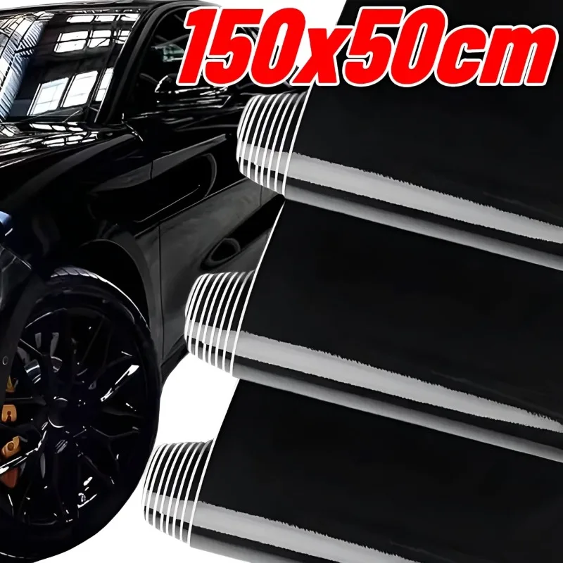 

Автомобильная глянцевая черная наклейка, водостойкая воздушная наклейка «сделай сам», автомобильная наклейка на капот, клейкая виниловая наклейка для автомобиля, мотоцикла, наклейки на кузов