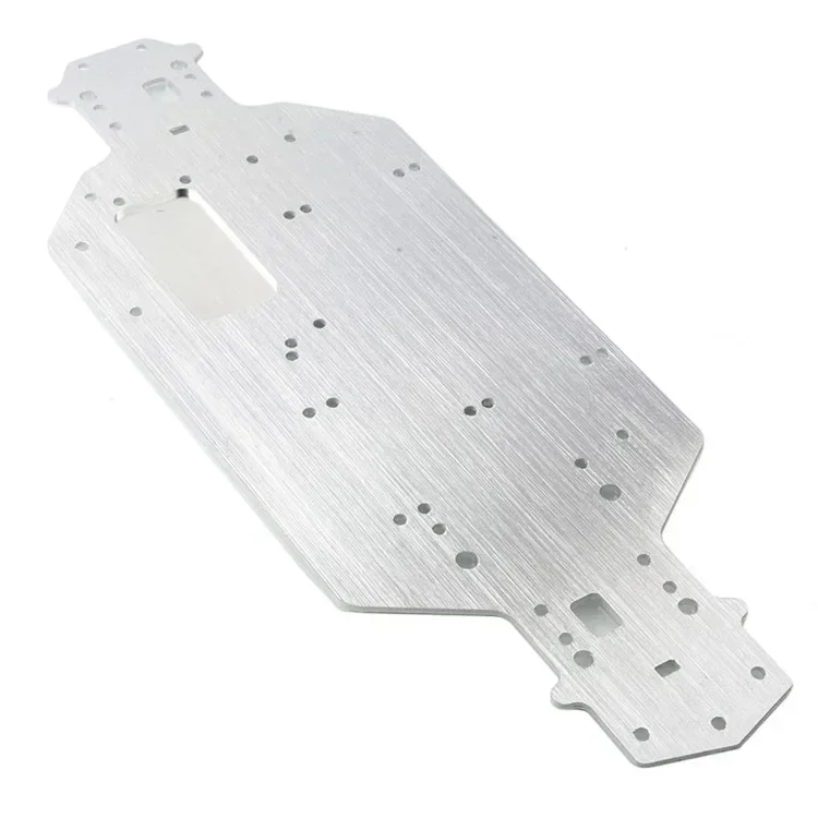 HSP 03001 03602 Aluminum Alloy Metal Chassis 3MM Thickness 1/10 Upgrade Parts For Flying Fish 94103 94123