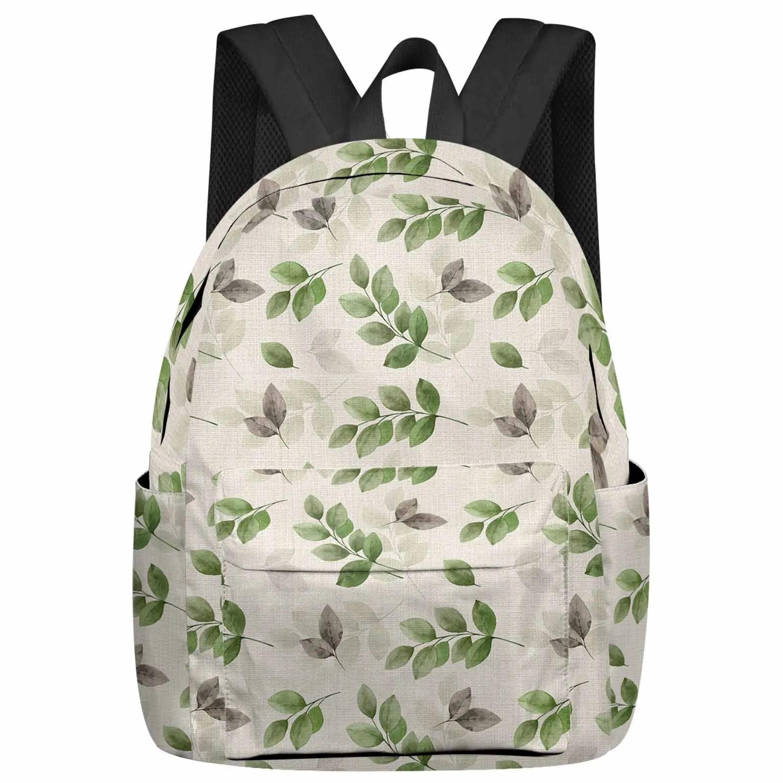 

Eucalyptus With Green Leaves Backpacks Teenagers Student School Bags Laptop Custom Backpack Men Women Travel