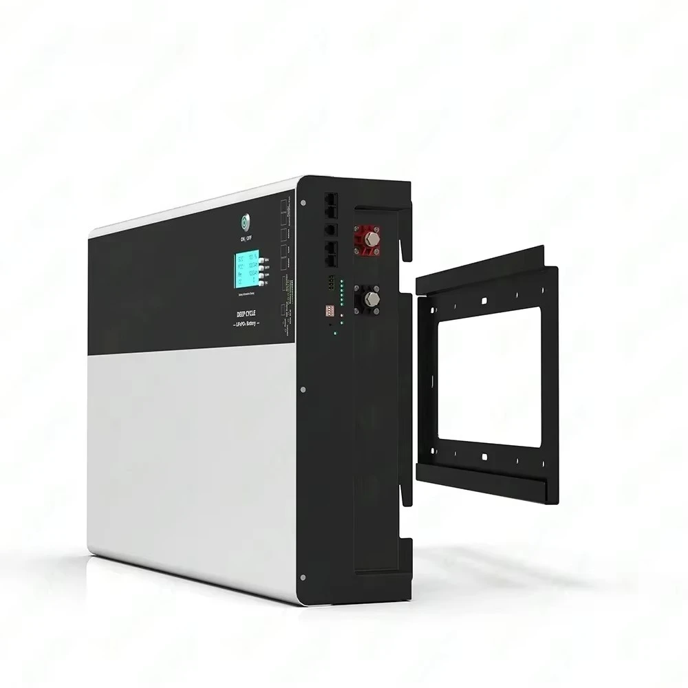 100Ah 200Ah Deep Cycle LiFePO4 Wall Mounted 5Kwh 10Kwh Home Energy Storage  Station for  Off Grid System