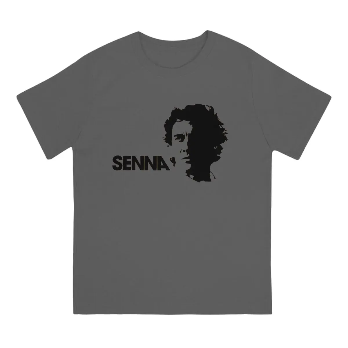 Humorous Brazilian Racer T-Shirts for Men O Neck 100% Cotton T Shirt Ayrton Senna Da Silva Short Sleeve Tee Shirt Party Clothes