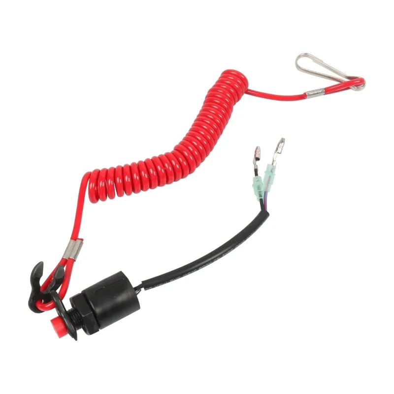 

Emergency Stop Switch Assembly 37820-92E03 37820-92E04 For Outboard Remotor Motor Remote Control Box Boat