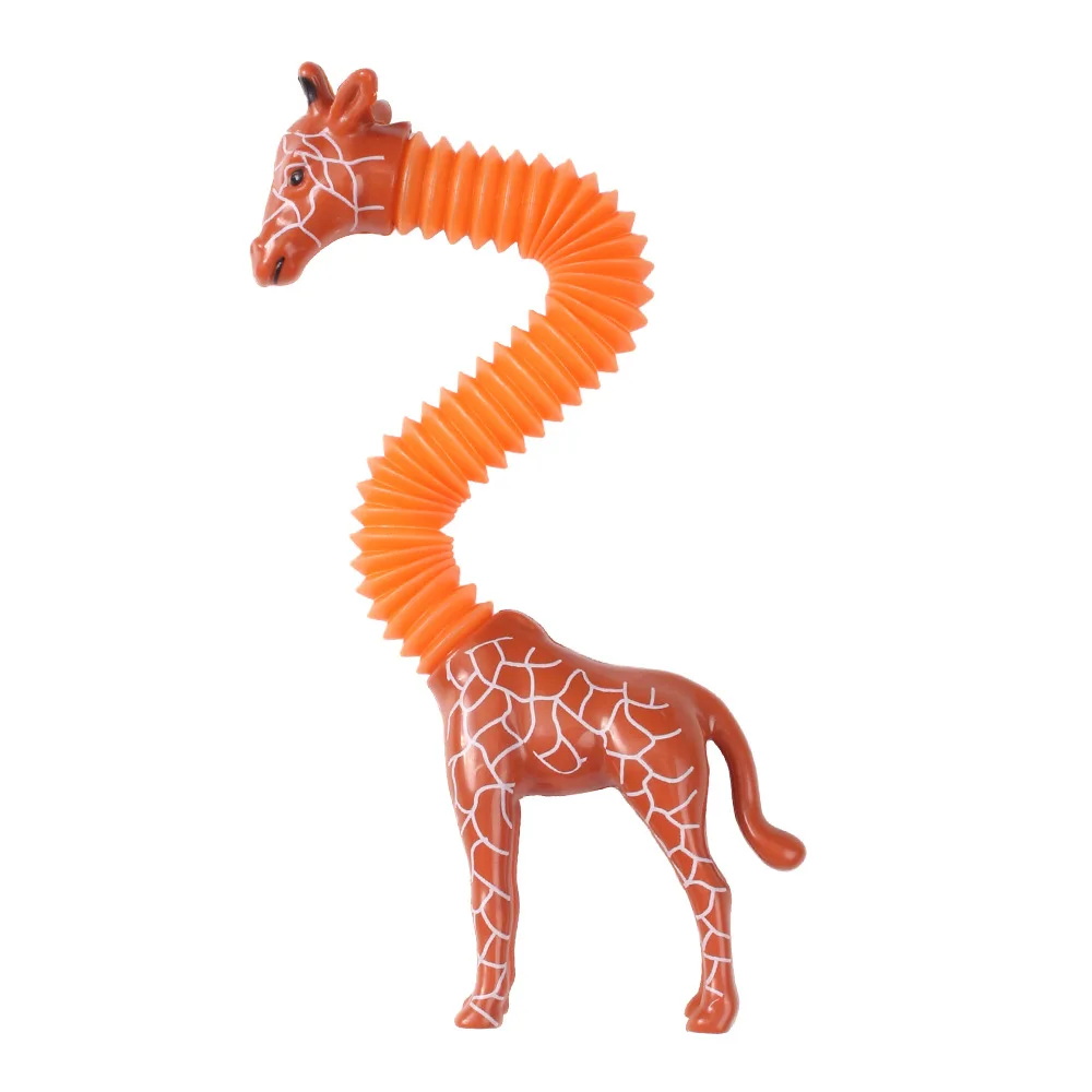 Giraffe Neck Stretch Tube Pressure Relief Bellows Adult Children Anti Pressure Squeeze Toy Gift