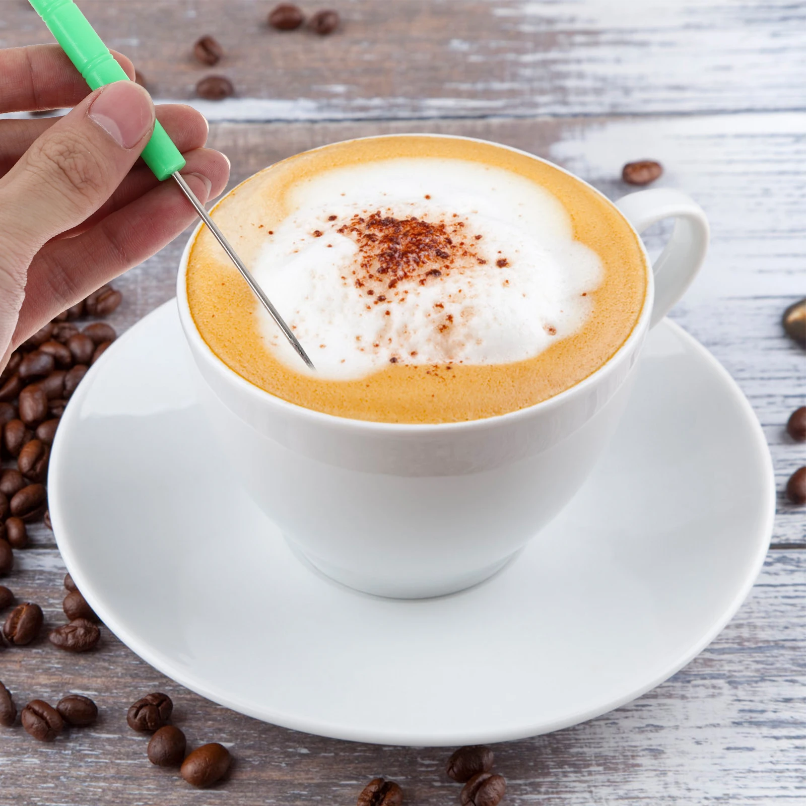 

12 Pcs Baking Decorative Pins Cake Decorating Tools Graffiti Sugar Scribe Plastic Stirring Needles