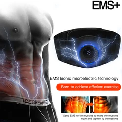 EMS Electrostimulator ABS Trainer Abdominal Muscle Stimulator Anti Cellilute Abdomen Slimming Massager Myostimulator Fat Burner