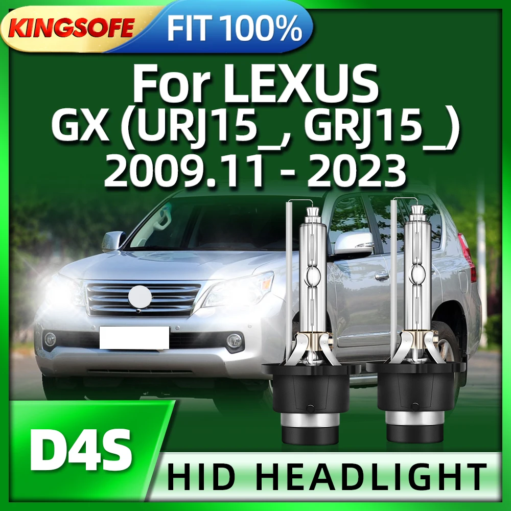 Roadsun 2PCS D4S HID Bulb Xenon Headlight 35W Car Light For LEXUS GX 2009 2010 2011 2012 2013 2014 2015 2016 2017 2018-2023