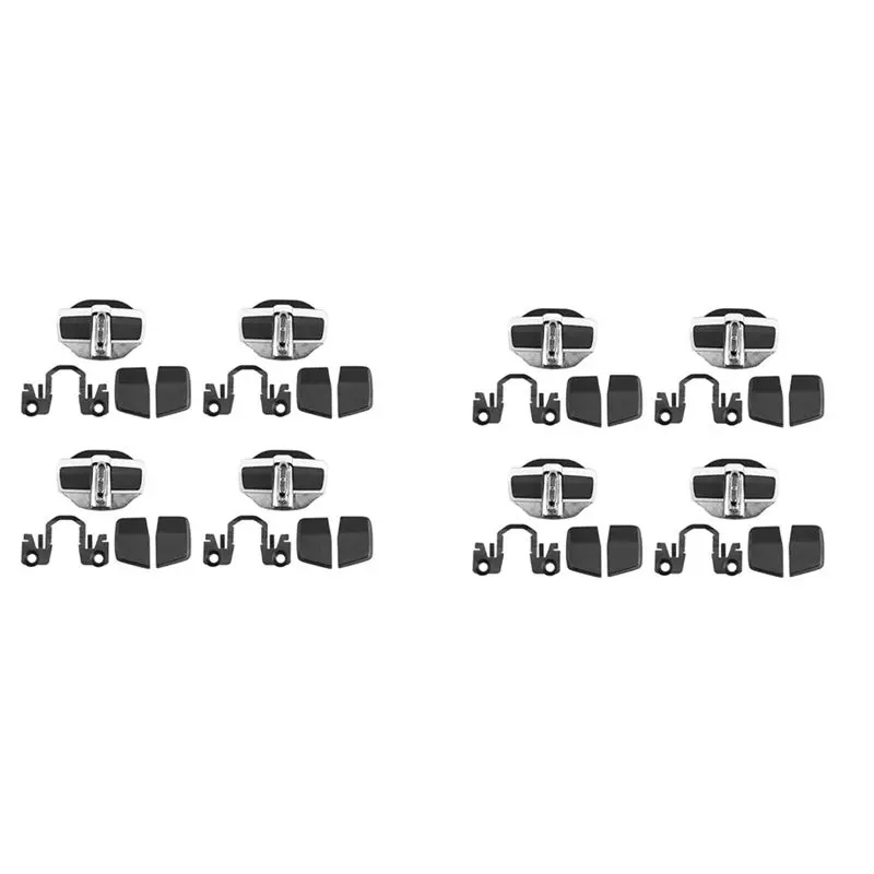 8 ensembles rares de stabilisateurs de porte TRD, protections de serrures de porte, couvre-loquets pour Honda Accord Civic CRV H