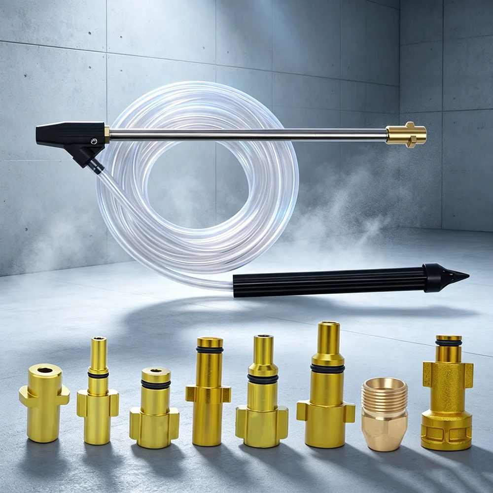 Pressure Washer Sand Blasting Kit Wet Sandblaster Attachment 2500 PSI for 1/4 '' Lavor Karcher Huter Parkside Pressure Washer
