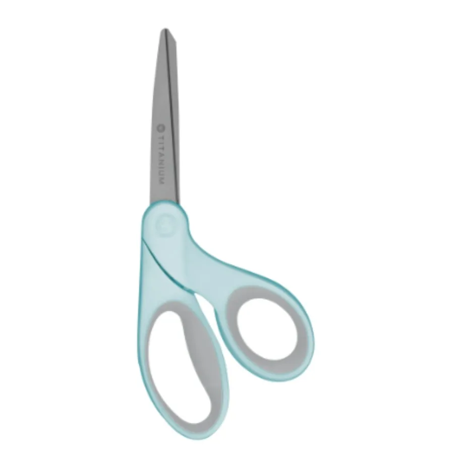 

Westcott Titanium Bonded Sewing Scissors 8" Bent Blue 1-Count