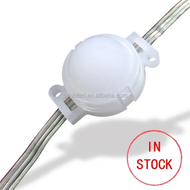 Full Color Led Point Light 30mm Diameter for Building Decoration SMD5050 Pixel Point Light