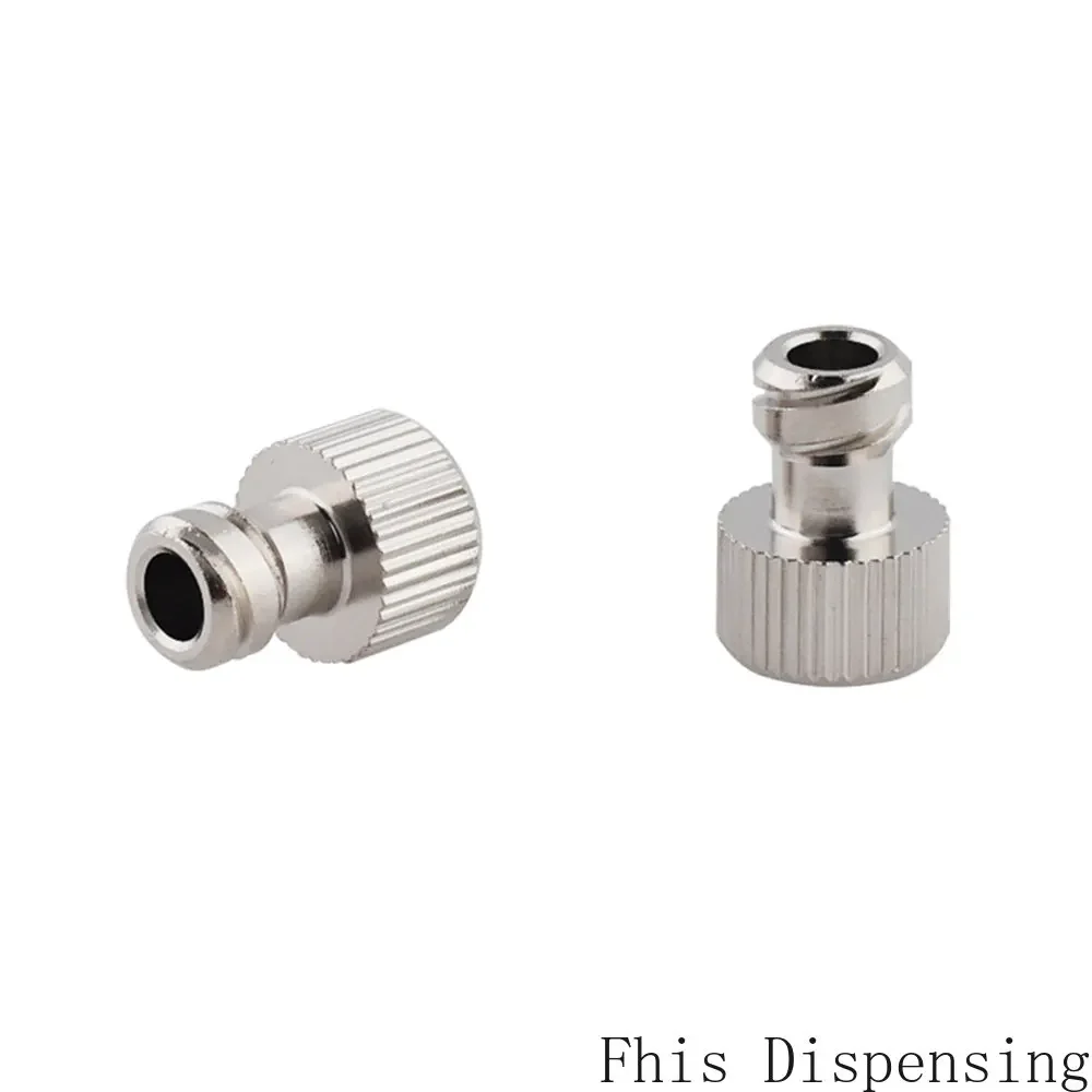 

Колпачки с металлическими наконечниками шприца и винтовым соединением с замком Люэра, 1 шт.