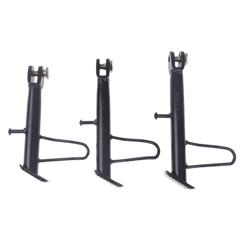 14/16/18/20/22/24cm Sturdy Metal Single Leg Side Stands Suitable For Battery Powered Motocycle Electric Vehicle Accessories