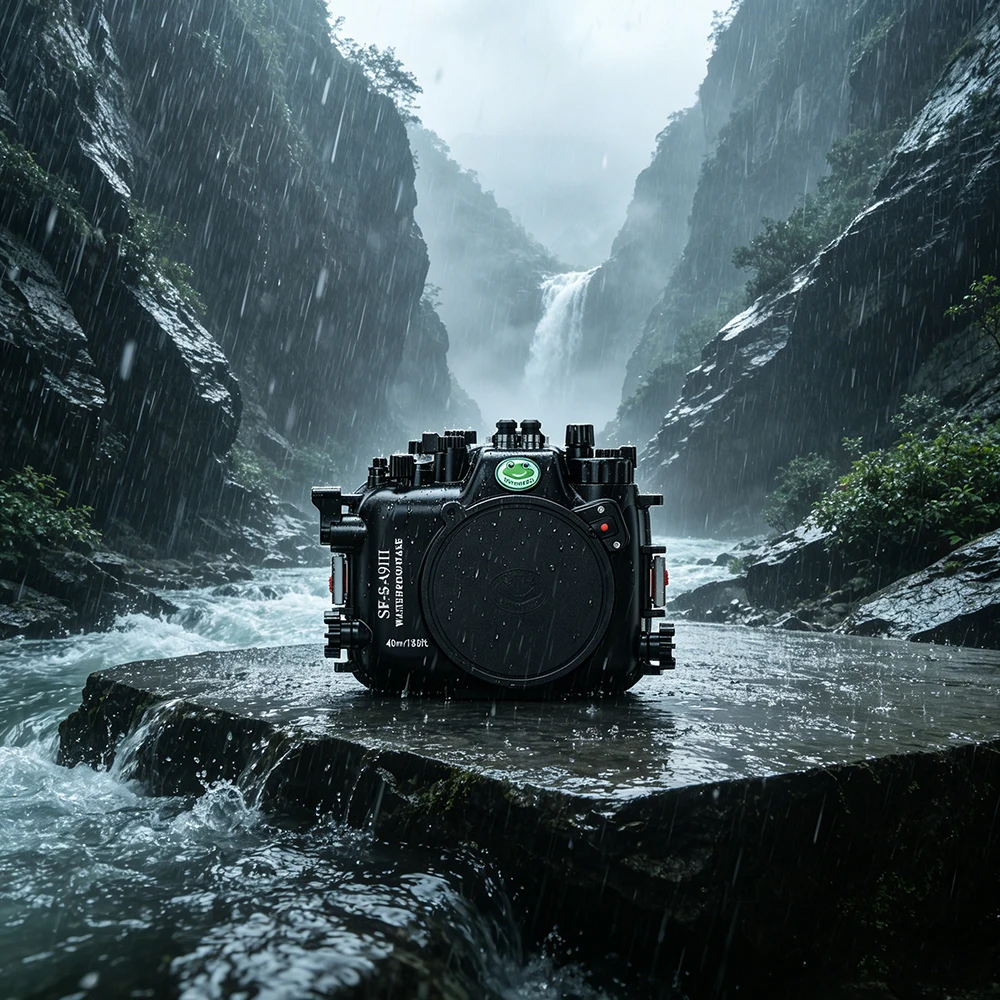 

Seafrogs 40m waterproof Shell For Sony A9 III Underwater Photography Equipment Waterproof Camera Housing Only Body