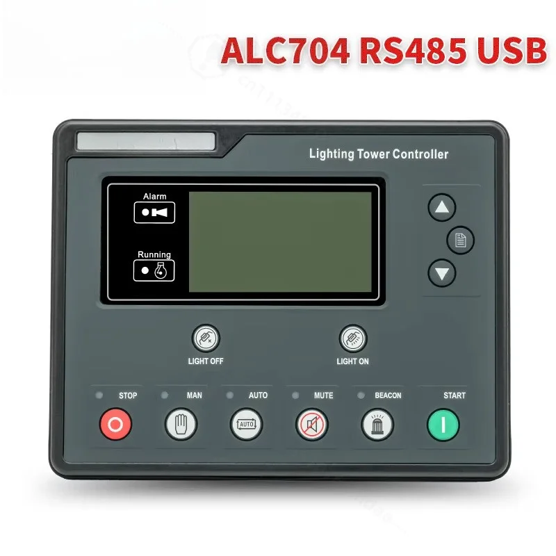 ALC704 ALC708 Automatic Generator Control Panel Light Tower Unit Controller Industrial Electrical Replacement Parts