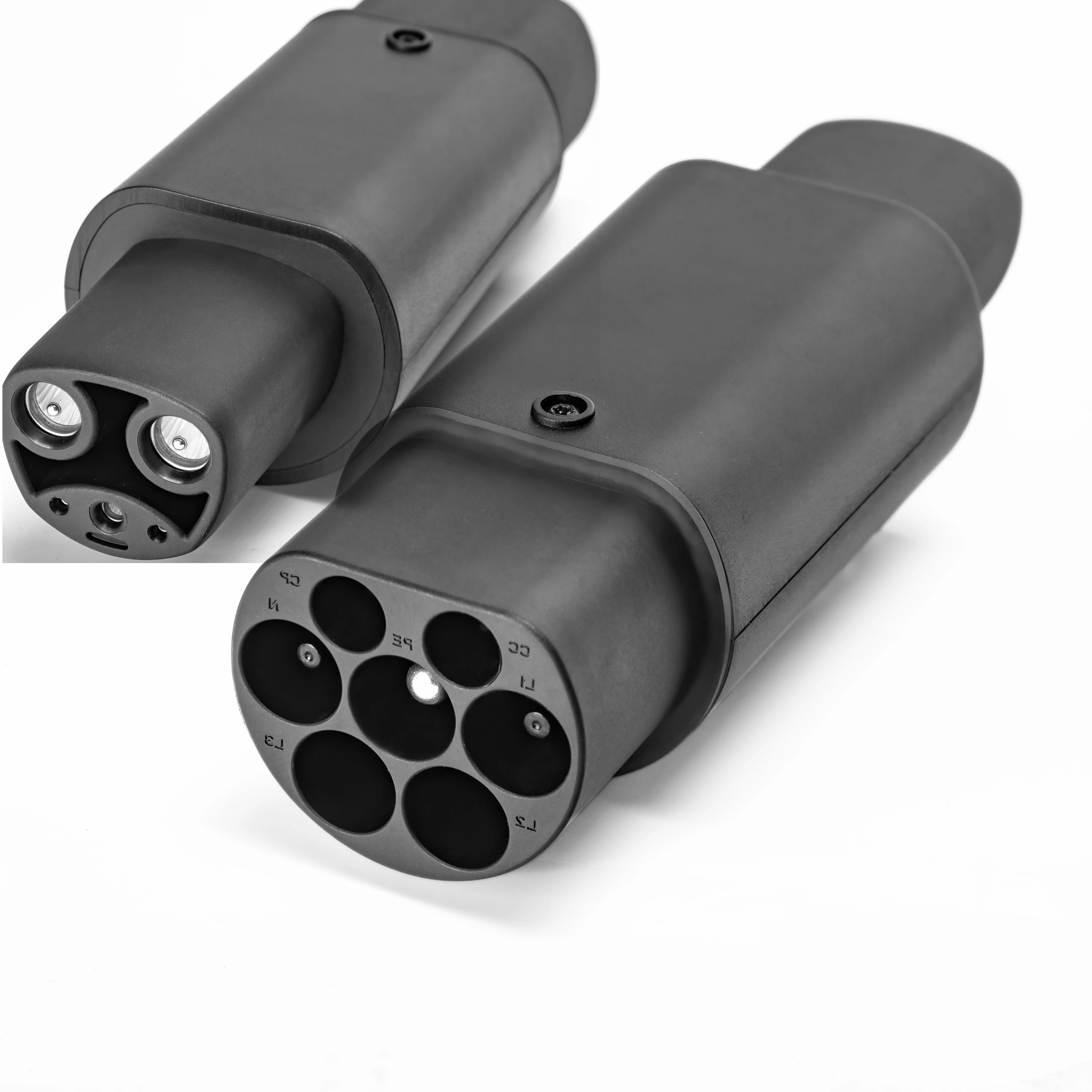 Tary Cheap 7KW 1 Phase 32A Type 2 For Tesla EV Adaptor IEC 62196 To NACS Standard EV Charging Connector
