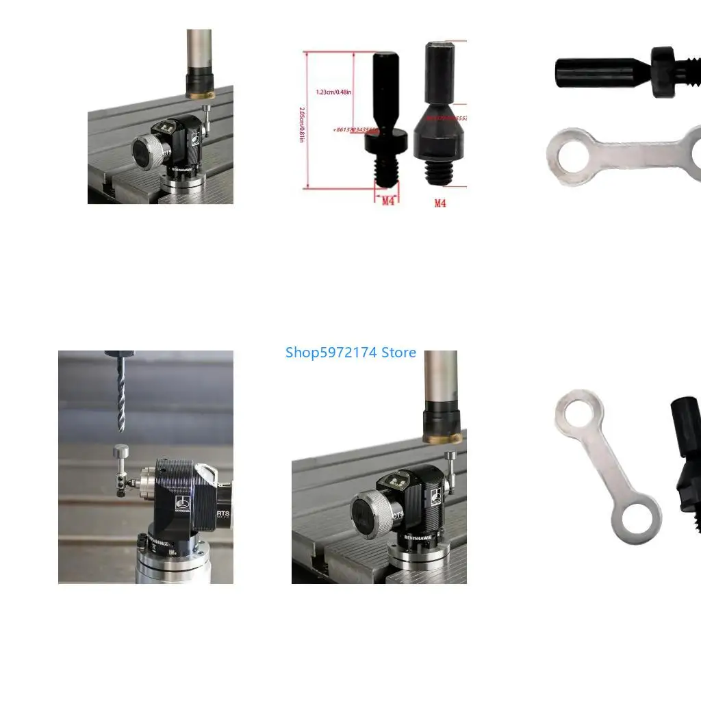 Y3NB Corrosionproof M4Collision Rod for Renishaw TS27RTool Setter Weather Resistance