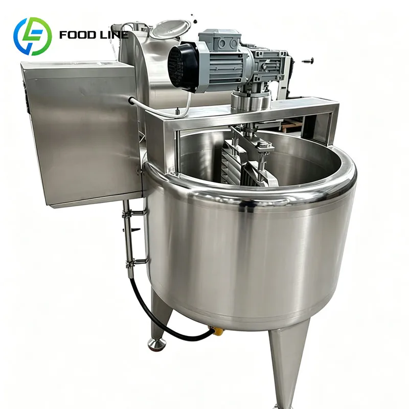 Cheese Processing Machine Cheese Vat Dairy Milk Fermentation Curd Making Tank Stainless Steel Customized