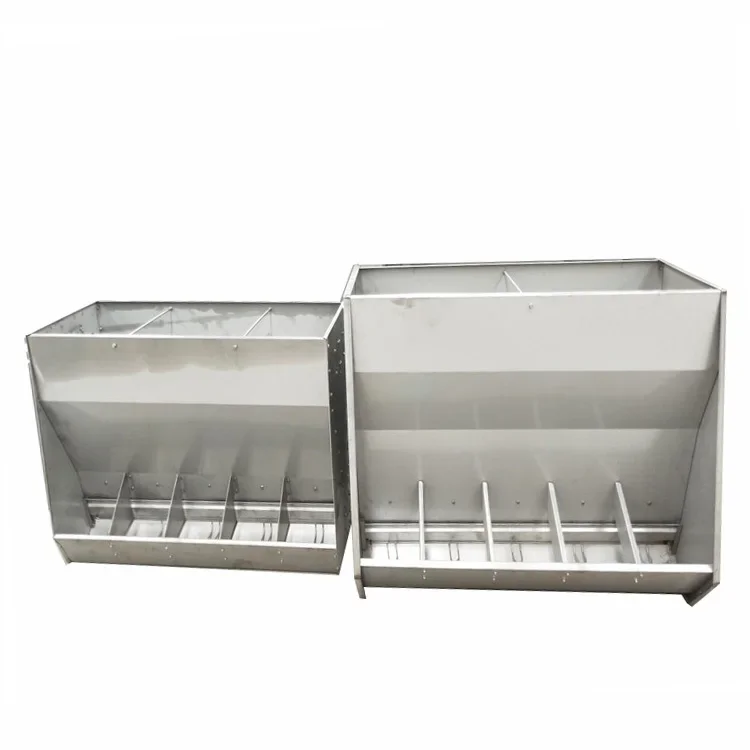 Pig farming equipment  stainless steel  trough  for Nursery fattening pig piglet sow feeding trough