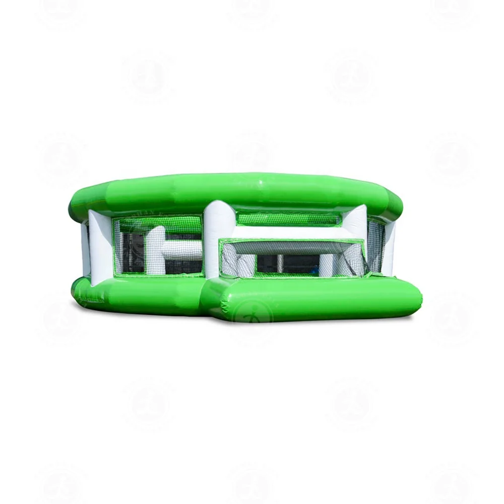 Jaula de fútbol inflable portátil para juegos deportivos de niños y adultos, diversión de fútbol en el patio trasero