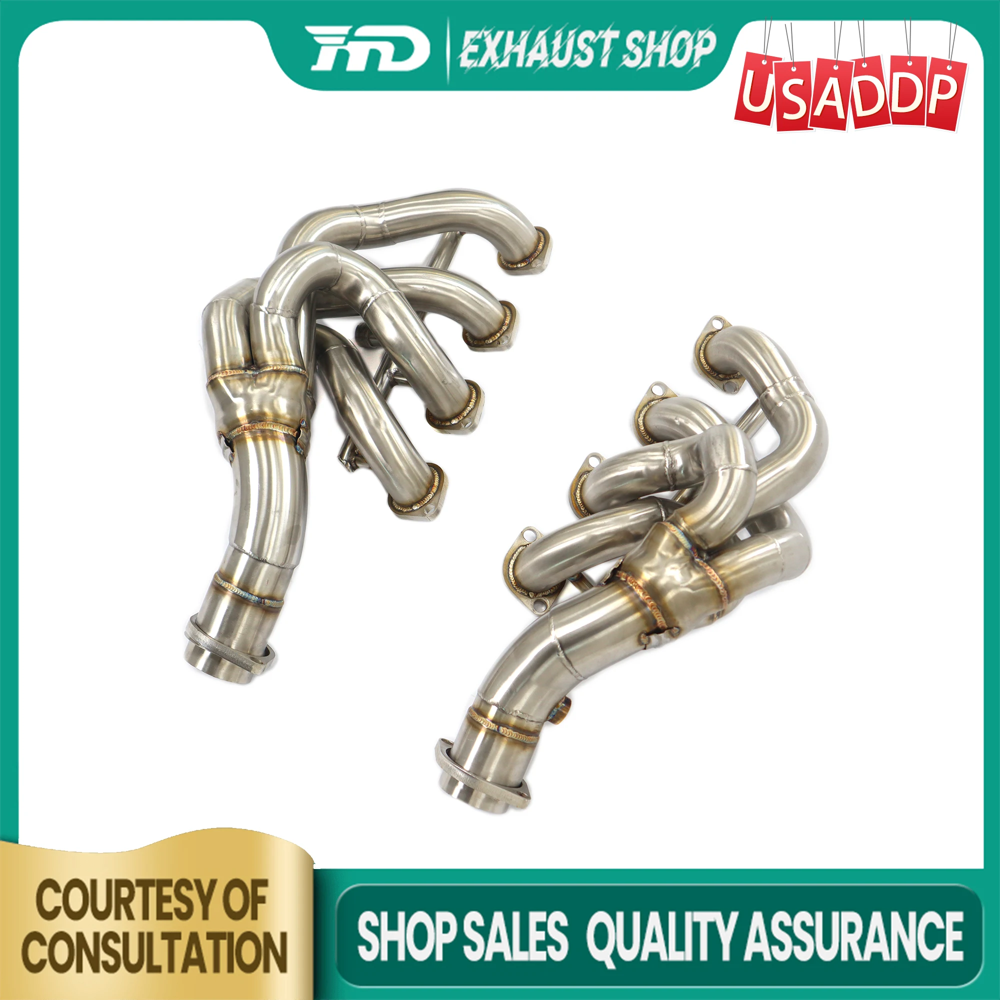 

Коллектор HMD для Ferrari 360 без теплового экрана. Высокопроизводительная неразрушающая установка. Выхлопная система.