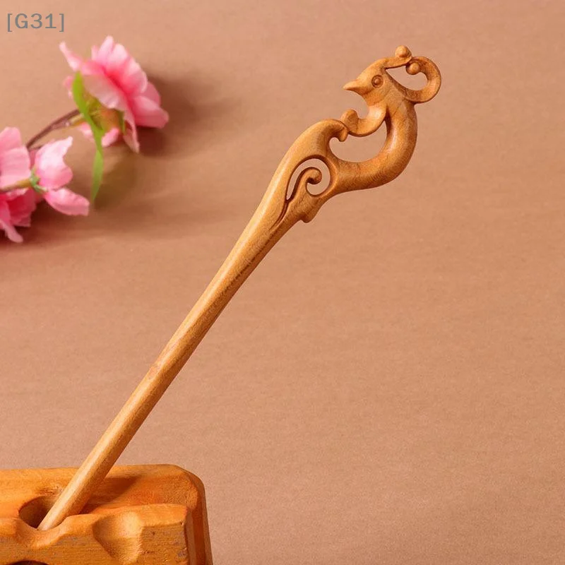 Peach Wood Hairpin Double-side - đánh giá và giá Outdoor Furniture Decor