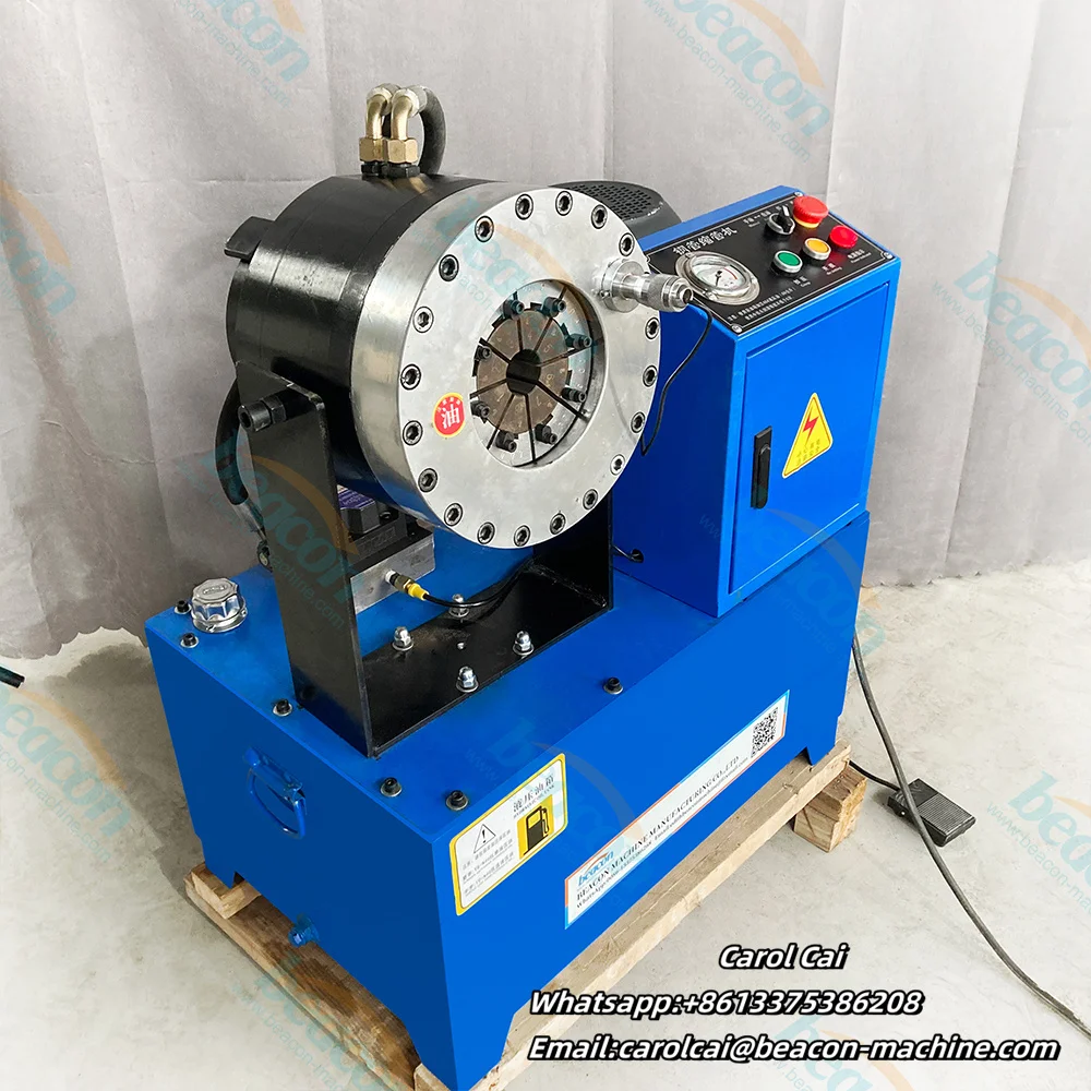 Mesin Pengencang Pipa Hidrolik BC-51M Mesin Penyusut Pipa Baja