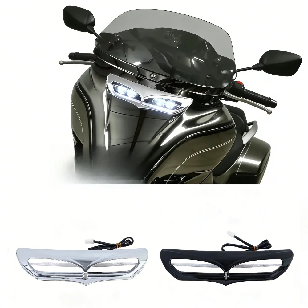 

LED Fairing Vent Trim For Harley Electra/Street Glide Ultra Limited FLHT FLHX FLHTK 2014-2019