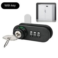 Zinc Alloy Mechanical Password Lock 3 Digital Code Furniture Combination Lock Anti-theft Security Drawer Lock Cabinet Mailbox