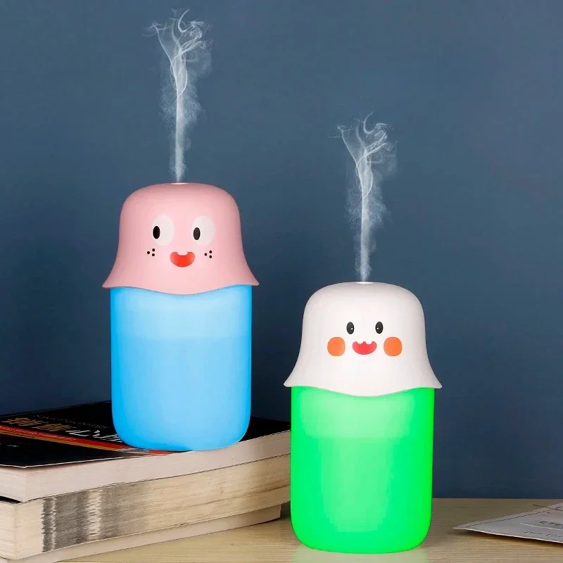 Cute Pet Humidifier Mini Office Desktop Air Conditioning Room Air Humidification Usb Small Household Heavy Fog Spray