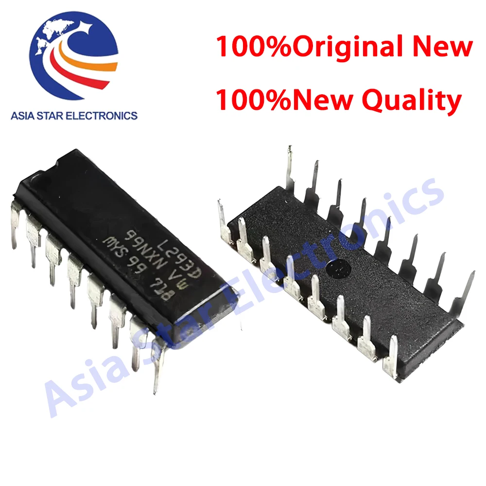 10PCS L293D L293 293D L293B DIP-16 New Original 100% Quality L297N DIP-20 SOP L297 L297D