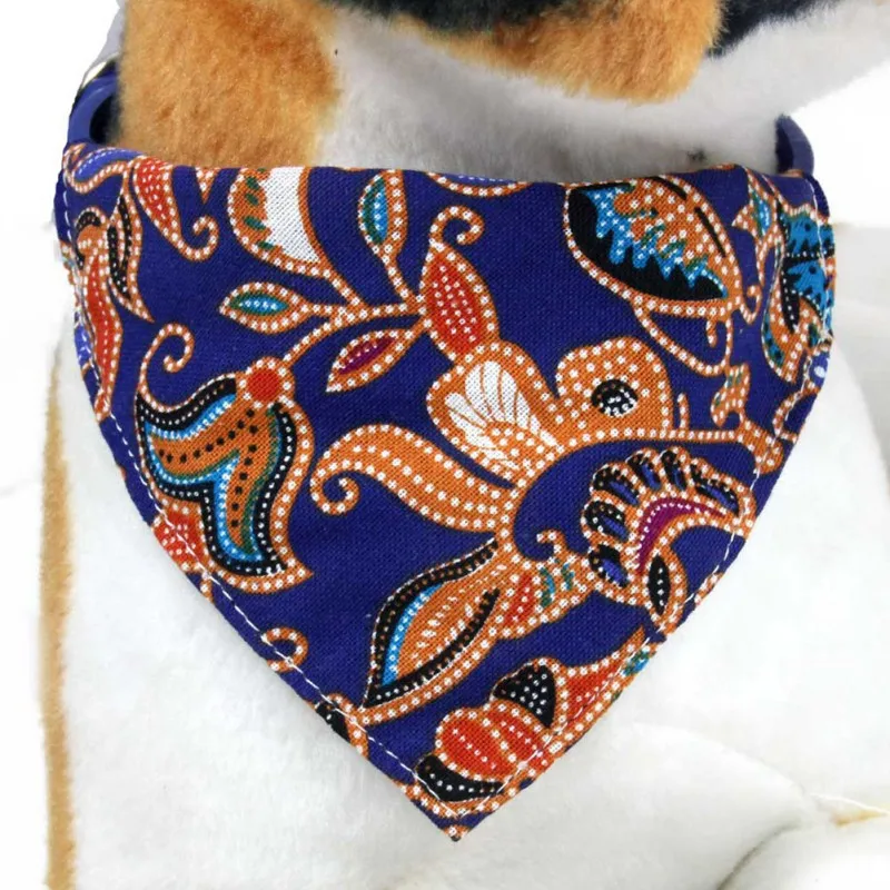 Adjustable Dog Bandanas Puppy cats Pet Scarf Pet Plaid Washable BowTies Collar Cat Dog Scarf Dog Accessories Neckerchief