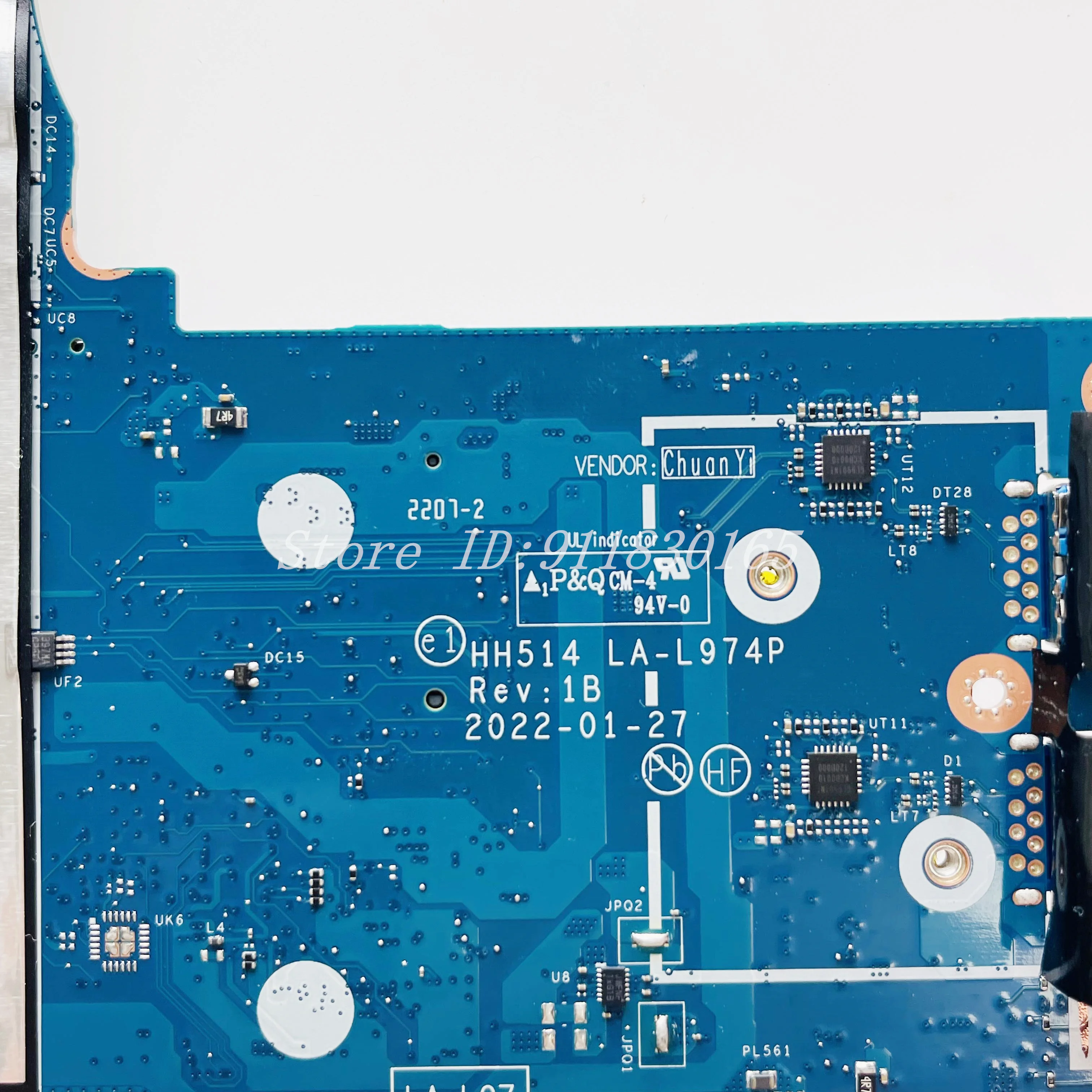 Para acer nitro AN515-58 placa-mãe do portátil hh514 LA-L974P