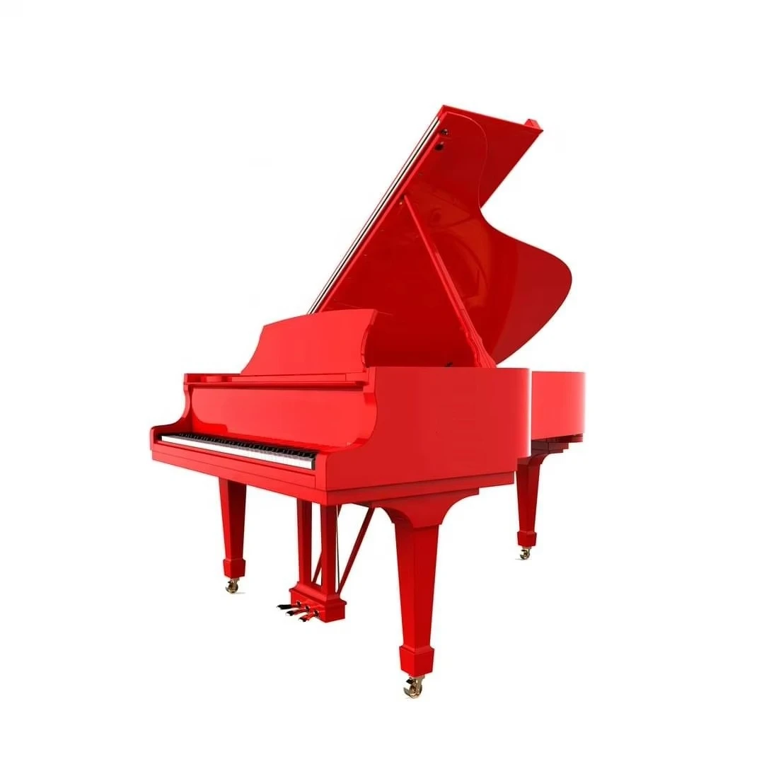 Baby Grand Piano with Self Playing Disc Player