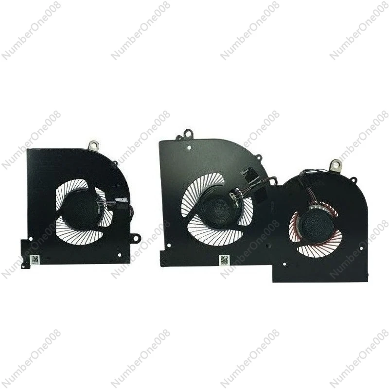 

Универсальный сменный вентилятор для охлаждения ноутбука, высокоскоростной, с двойным шарикоподшипником, для тонких игровых ноутбуков, процессоров и графических процессоров (CPU/GPU)