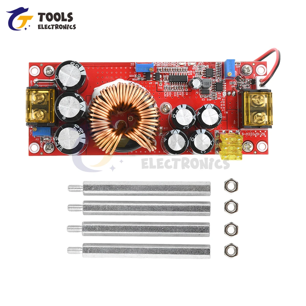 1800W 40A DC-DC Boost Converter Step Up Power Supply Module 10V-60V To 12V-90V DC-DC Boost Module