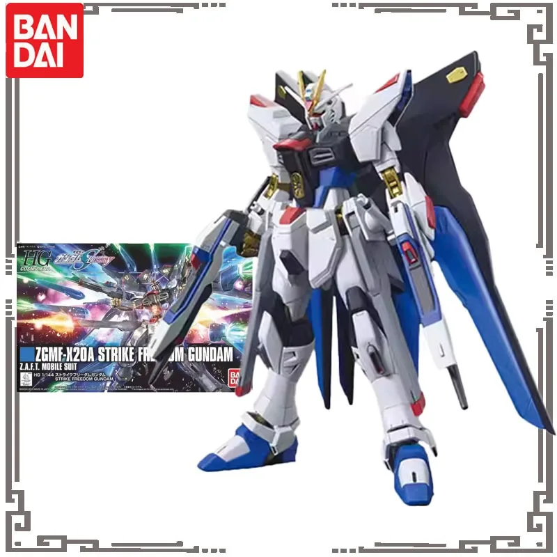 

Bandai Genuine HGCE GUNDAM Action Anime Figure ZGMF-X2OA STRIKE FREEDOM GUNDAM Assemble Toy for Boys Girls Kids Gift Model