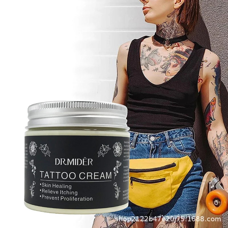 100g Tattoo Aftercare Butter Cream Tattoo Care Balm Moisturizing Lotion Tattoo
