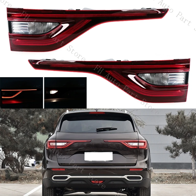 Taillight Taillamp For Renault Koleos Samsung QM6 2017 2018 2019 Rear Bumper Inner Tail Light Brake Stop Reverse Lamp