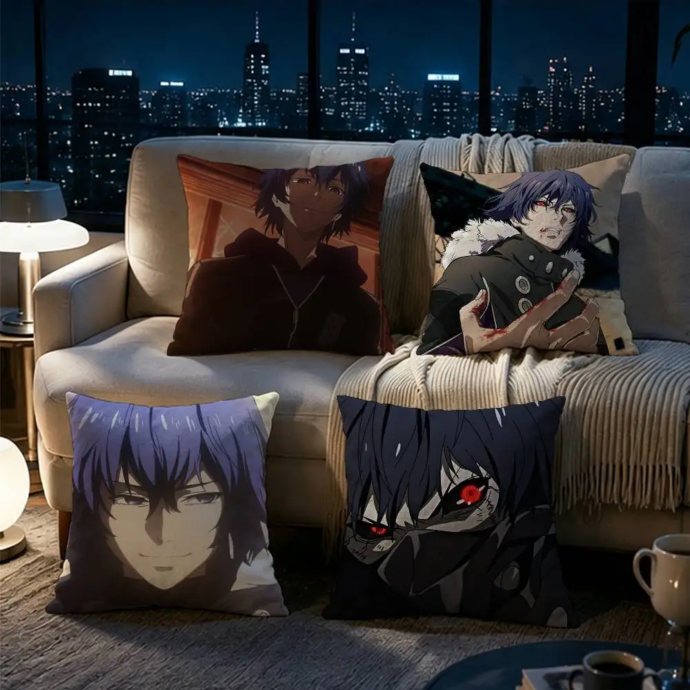 Tokyo Ghoul Kirishima Ayato Anime  Pillow cover gift High definition digital printing,Surprise  vivid pattern Household.