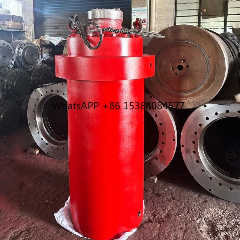 

400 Ton Custom Large Bore Hydraulic Press Cylinder Honed Tube Heavy Hydraulic Plunger Oil Cylinders for Press Machinery