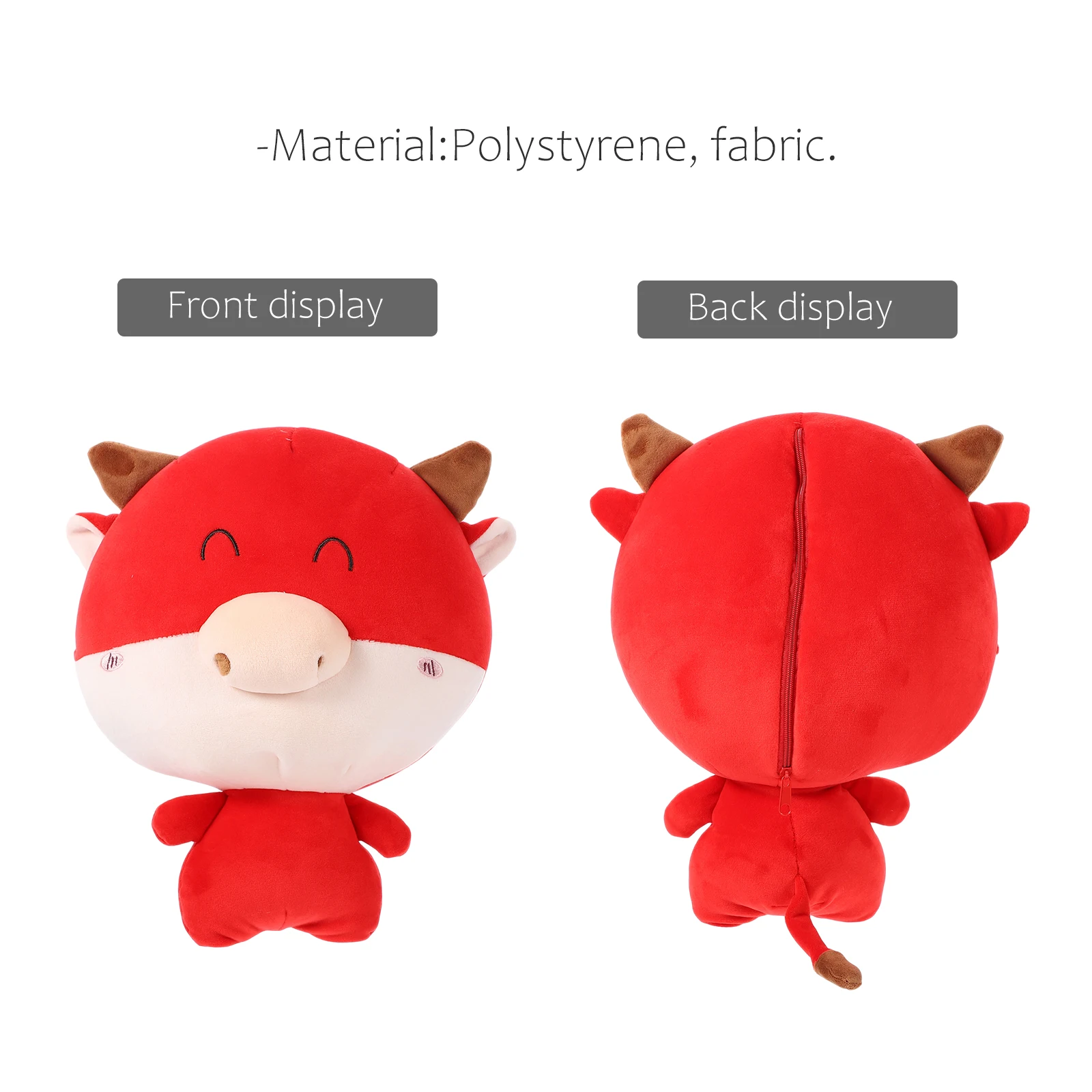 Dessin animé année du oreiller pour voyage coussin en forme de U modélisation du cou en forme de U