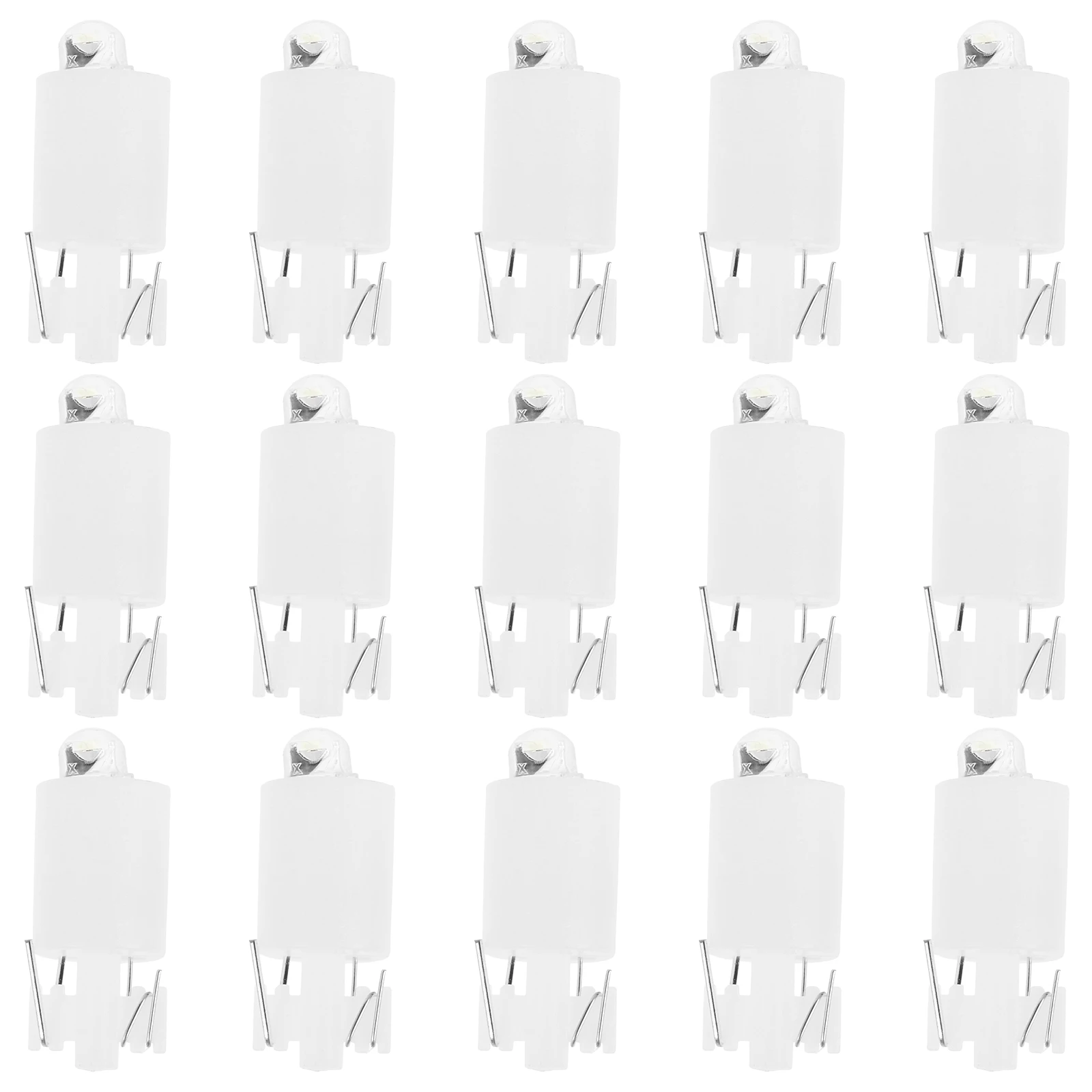 

20pcs Led White Light Bulbs 12V Bright Illuminated Push Buttons For Gaming Machine Easy Install Compatible Enhance