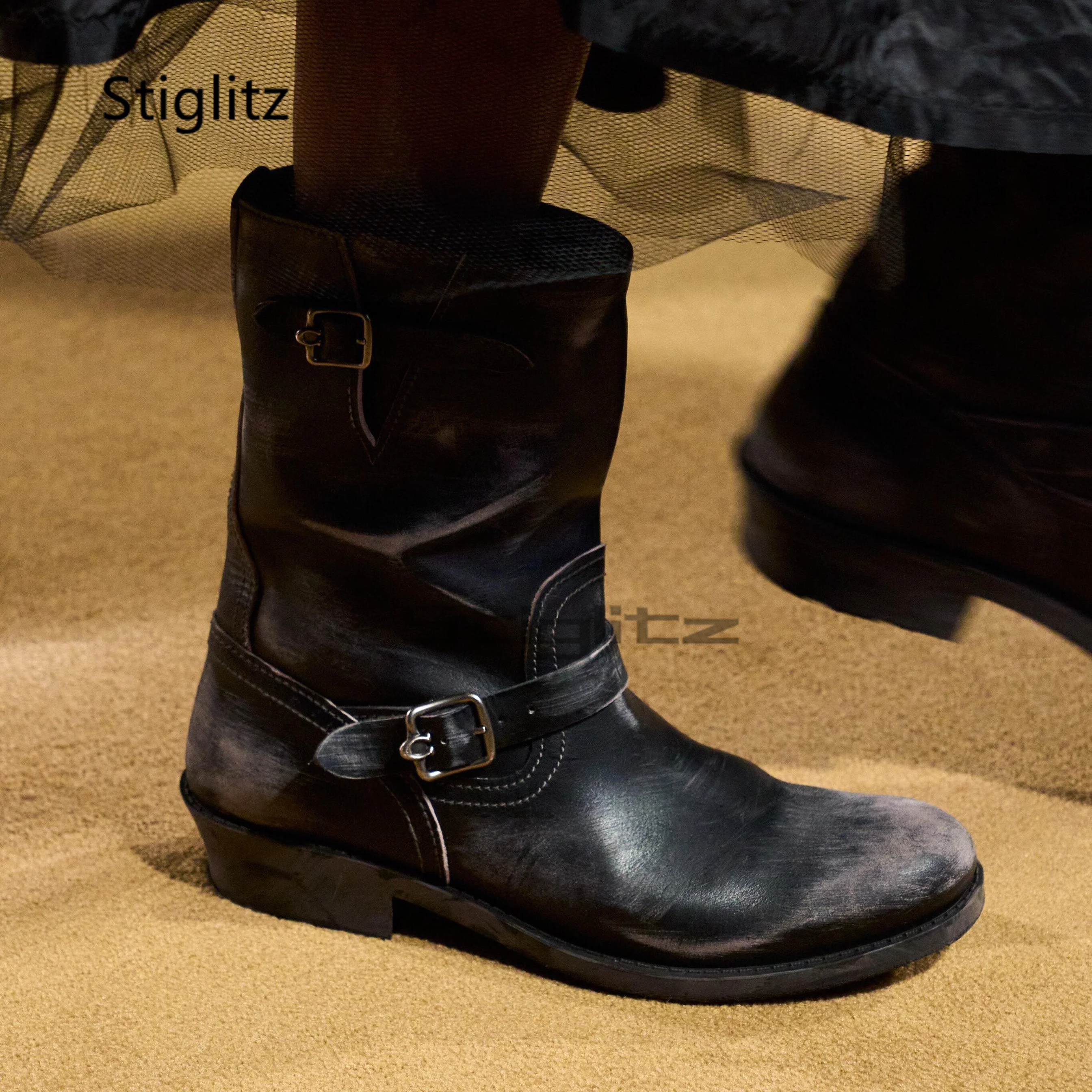 Botas de vaquero del oeste Ret - Leather Work Western reseña y precio
