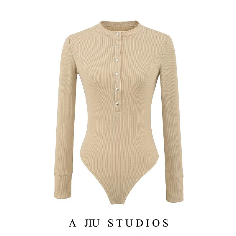 

Slim Fit Long Sve Henry Футболка с воротником Rer Женский эластичный базовый слой Верх с высокой талией Прямые брюки ort Pants Commute S...