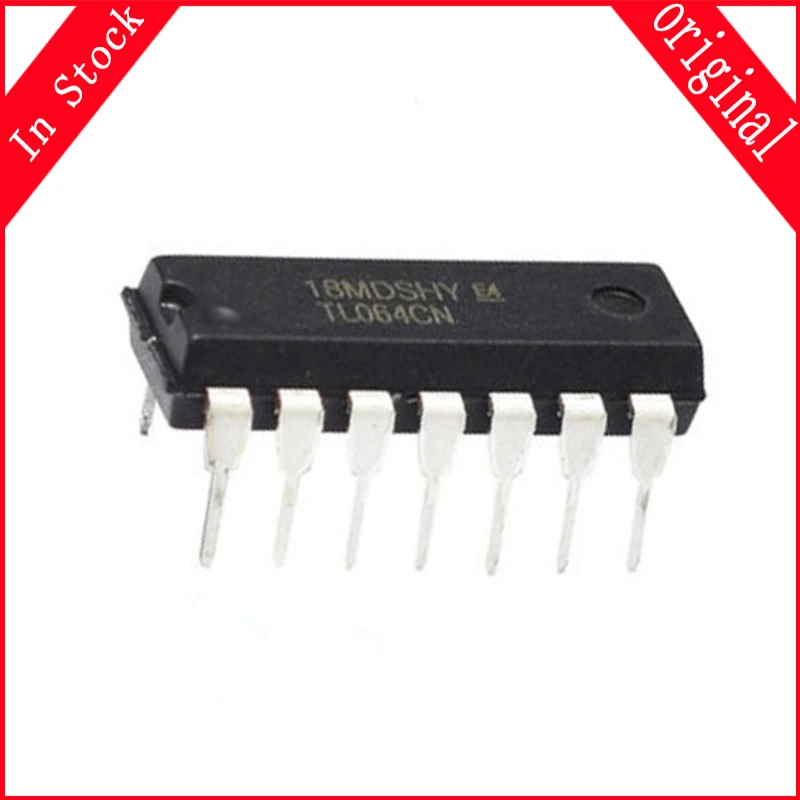 10pcs/lot TL064CN DIP-14 TL064 064CN DIP TL064CP DIP14 In Stock