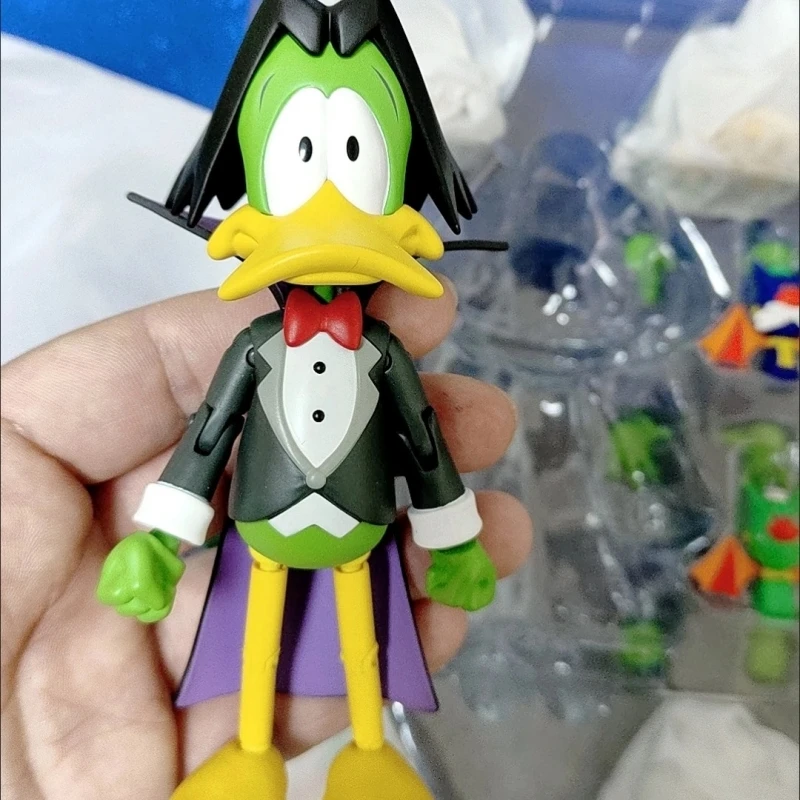 Original 1/12 HC01 Happy Childhood Count Duckula  Vegetarian Count Action Figure Anime Peripheral Collection Toys Ornaments